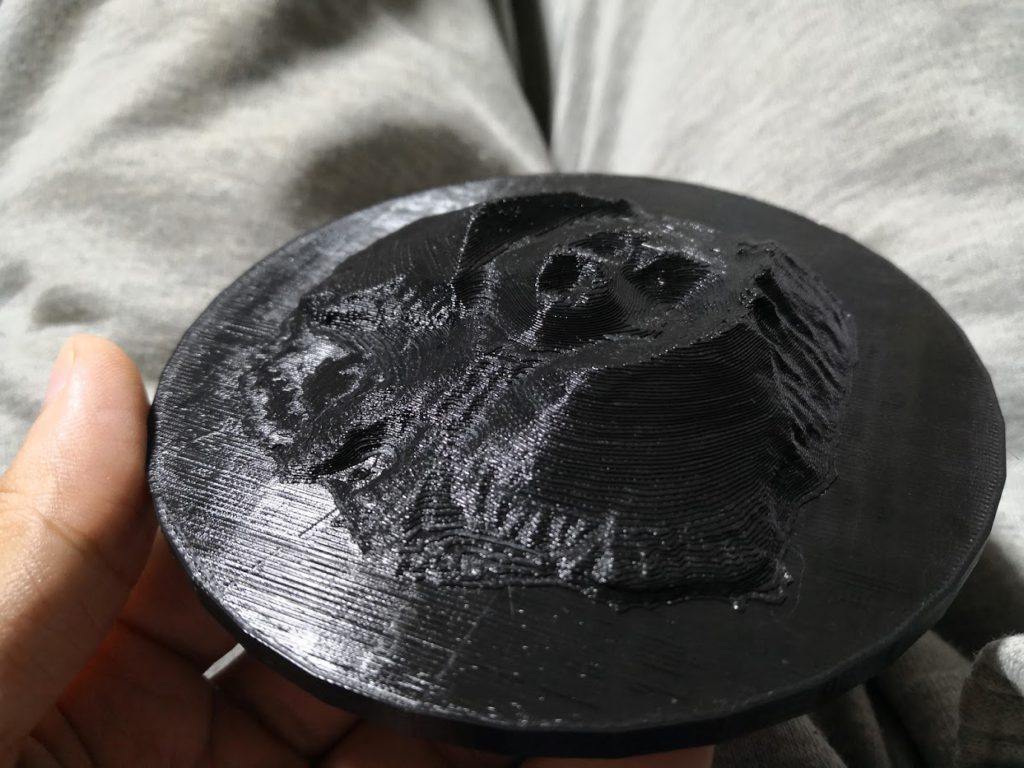 3Dプリント完成の画像